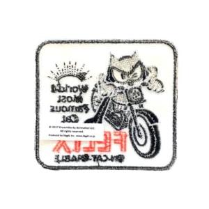 フィリックス・ザ・キャット・UCC・刺繍ワッペン・パッチ・アイロン糊付き・ウィンク・Wink｜kirelab-net