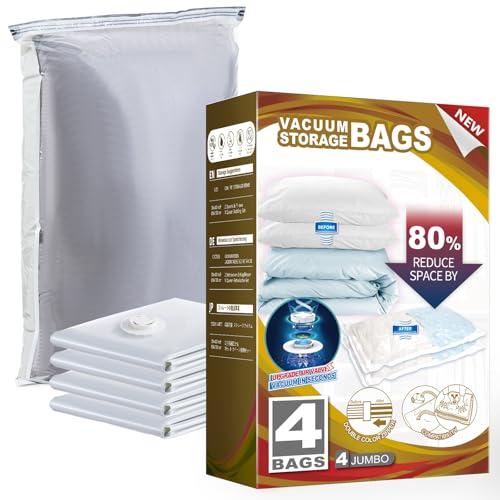 TAILI 布団圧縮袋 真空圧縮袋 衣類 あっしゅく袋 ふとん 掃除機対応 防塵防湿 カビ ダニ対策...