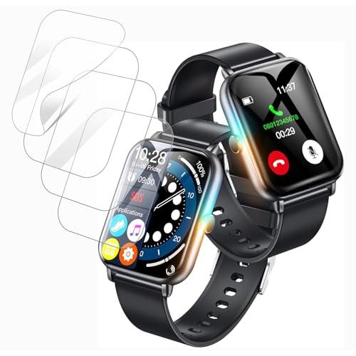 4枚セット対応 ANYCOOL スマートウォッチ 1.7インチ フィルム保護フィルムBAOLINTX...