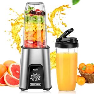 ジューサー ミキサー1台多役・850W ハイパワー ・4in1&790ML大容量VEWIOR 氷も砕ける スムージー/野菜/果物/ジュース/コー｜kirelab-net