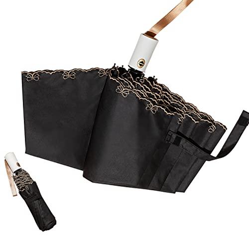 折り畳み傘 日傘 uvカット 100 遮光 折りたたみ傘 レディース ワンタッチ 軽量 大きい 晴雨...