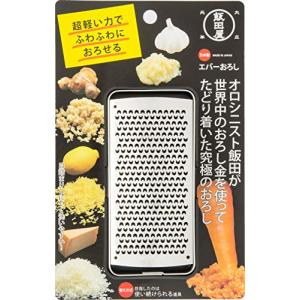 飯田屋 エバーおろし (日本製/受け皿付き/手のひらサイズ) スティック型 ステンレス おろし器 (チーズ/しょうが/レモン/にんにく) プロ仕｜kirelab-net