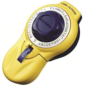 ダイモ テープライター キュティコン 9mm幅テープ対応 英数字 イエロー DM20008｜ルミナスエイト ヤフー店