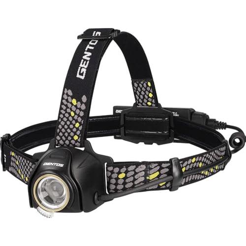 GENTOS(ジェントス) LED ヘッドライト USB充電式 明るさ720ルーメン/実用点灯6.5...