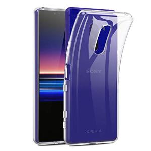 スマホケース Xperia 1 ケース カバー クリア [ SO-03L SOV40 ] 対応 TPU シリコン 透明 Qi充電対応 黄変防止｜kirelab-net