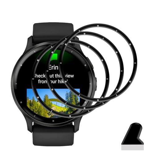 3枚セット 対応 GARMIN Venu 3 フィルム ガラスフィルム 3枚 PET複合材 炭素繊維...