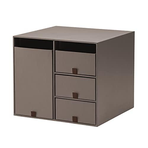 プラス デスクオーガナイザー 小物入れ 収納ボックス 収納ケース 引き出し 化粧品 リビングポスト ...