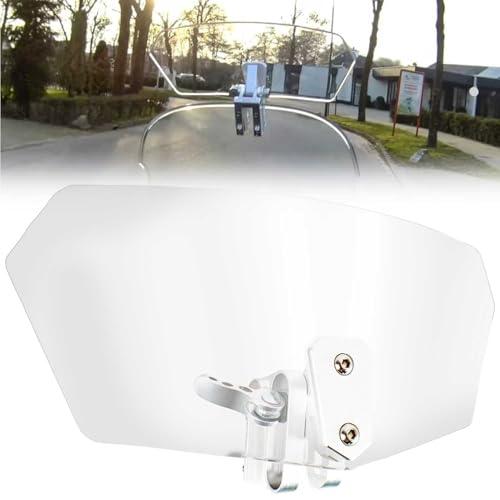 VANCROSERバイク スクリーン 延長 風防 風除け 追加ウインドシールド PMMA素材 オート...