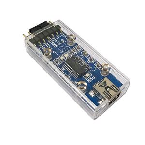 DSD TECH SH-U09F USB TTL 変換アダプタ FTDI FT232RLチップ採用 3V3/5VTTLをサポート 透明なケース付｜kirelab-net
