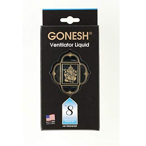 GONESH(ガーネッシュ) 車用芳香剤 ヴェンティレーターリキッド No.8(フルーツ系の香り) ...