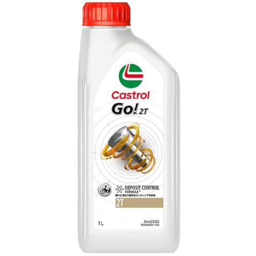 カストロール(Castrol) エンジンオイル Go! 2T JASO FC 1L 二輪車2サイクル...