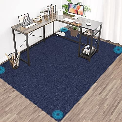 チェアマット デスク 下 マット大判サイズ130 ×160cm Hriiiyaダイニングマットフロア...