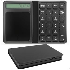 Ewin Bluetooth5.1 テンキー タッチパッド 電卓 ワイヤレス 数字 折りたたみ パンタグラフ式 静音 500万回高耐久 Type｜kirelab-net