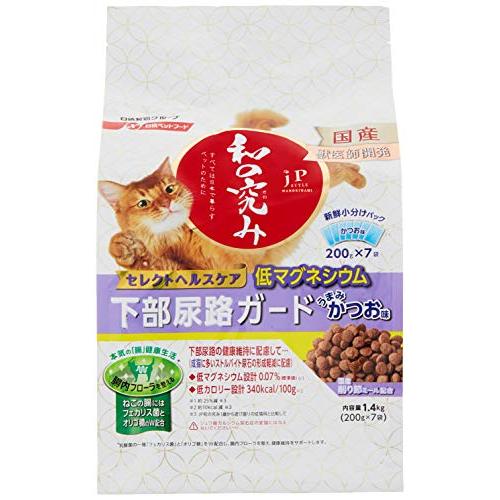 ジェーピースタイル JPスタイル 和の究み キャットフード 下部尿路ガード 低マグネシウム 猫/かつ...