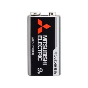 三菱 マンガン乾電池(黒) 9V形 1本パック 6F22UD/1S｜kirelab-net