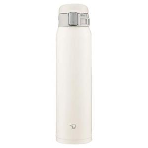 象印マホービン(ZOJIRUSHI) 水筒 直飲み ワンタッチオープン ステンレスマグ 600ml ペールホワイト SM-SF60-WM｜kirelab-net