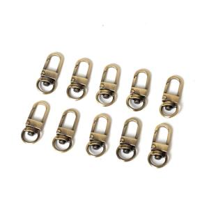 キーホルダー 10個入り レバー ストラップ 回転カン フック ナスカン 回転式 金具 ハンドメイド 手芸DIY材料 アクセサリーパーツ 3｜kirelab-net