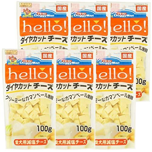 ドギーマン 犬用おやつ hello! ダイヤカットチーズ チーズ 100グラム (x 6) (まとめ...
