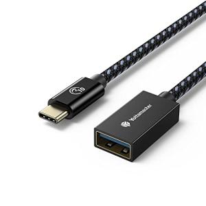 Yottamaster USB Type-C 変換ケーブル（0.3m）OTGケーブル USB3.1 Gen2 タイプCオス→タイプAメス 変換ア｜kirelab-net