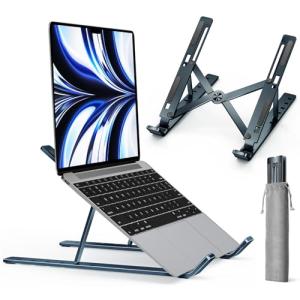ノートパソコン スタンド PCスタンド 折りたたみ式 パソコンスタンド タブレットスタンド ラップトップスタンド ノートPCスタンド 人間工学設｜kirelab-net