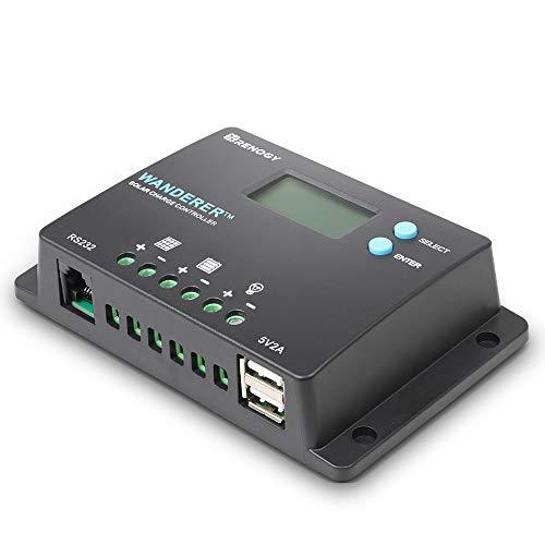 RENOGY PWM 多機能ソーラーチャージコントローラー10A 12V24V兼用 USB5V出力付...