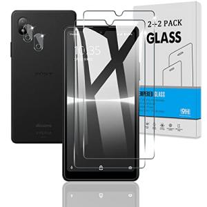 2+2枚セット 対応 Xperia Ace III SO-53C ガラスフィルム + カメラフィルム 日本旭硝子 硬度9H 対応 Xperia｜kirelab-net