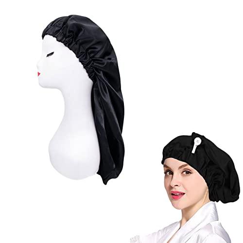 nalaina シルクナイトキャップ シルクキャップ ロングヘア用 枝毛防止 摩擦軽減 保湿美髪 天...