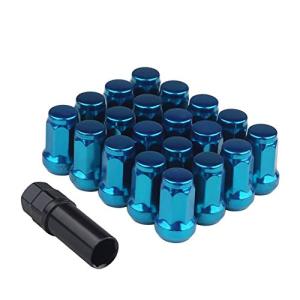 スチール製 ホイールロックナット 20個セット M12 x P1.25 普通車と軽自動車に対応 長さ33mm 外七角 テーパー60 4穴/5穴用｜kirelab-net