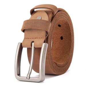 [BISON DENIM]ベルト メンズ 本革 大きいサイズ メンズ ベルト カジュアル 革ベルト ジーンズ用ベルト 作業用ベルト 紳士用ベルト｜kirelab-net
