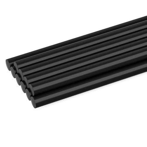 グルースティック 10本入 ブラック ホットメルト 7mm*200mm グルーガン 強力粘着 高温ボ...