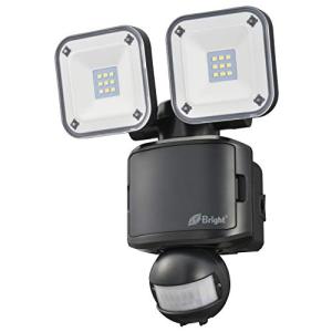 オーム(OHM) 電機 E-Bright LEDセンサーライト 乾電池式 2灯 LS-B285A19-K 06-4239昼光色｜kirelab-net