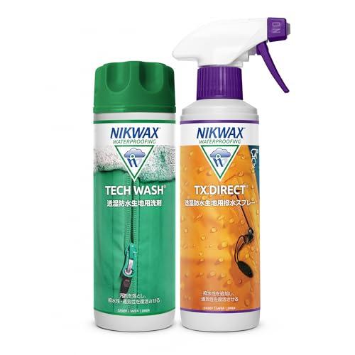 ニクワック Nikwax Tech Wash &amp; TX.Direct ステクニカルウォッシュ 防水衣...