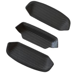KICARYAJP ドアノブアンダーカバー ジムニー JB64 ジムニーシエラ JB74 3P カーボン柄 ドアノブ周りの保護に 車用室外ドアハ｜kirelab-net