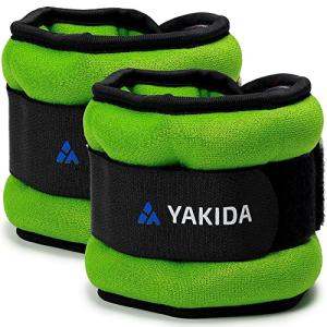 YAKIDA最新アップグレード版アンクルウェイト おもり 筋トレ 足首 重り ウォーキング 在宅筋トレ ジョギング 男女兼用 0.5kgX2 グ｜kirelab-net