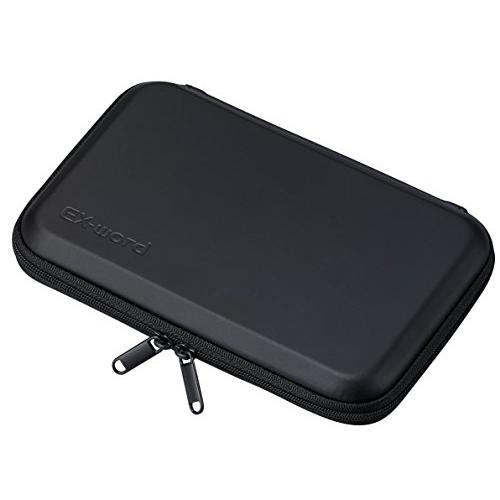 カシオ 電子辞書 エクスワード専用 純正ケース セミハードカバータイプ XD-CC2302BK ブラ...