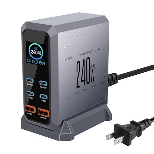 充電器 240W pd 充電器 USB コンセント「単ポート140W/PD3.1、PPS対応/ディス...