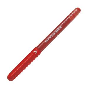 パイロット 水性ボールペン Vコーン 0.5 レッド 10本 LVE-100EF10R｜kirelab-net