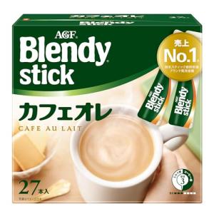 AGF ブレンディ スティック カフェオレ  スティックコーヒー  27個 (x 1)｜kirelab-net