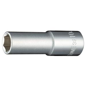 トネ(TONE) ディープソケット(6角) HP3S-10L 差込角9.5mm(3/8) 二面幅10mm｜kirelab-net