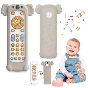 MAVEKID 赤ちゃん リモコン おもちゃ 0歳 1歳 赤ちゃん 携帯 玩具 洗える 知育玩具 1歳 歯固め おもちゃ 歯がため 出産祝い 男｜kirelab-net