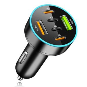 PD30W/QC3.0YUGYUG シガーソケット usb シガーソケット 電圧計 LEDデジタルディスプレー搭載 車 usb 車載充電器 シガ｜kirelab-net