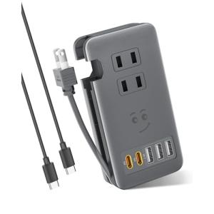 素直な虹 電源タップ USB付きType-C PD USB コンセント USB-C 延長コード ２USB-C PD 急速充電ポート・３個USB-｜kirelab-net