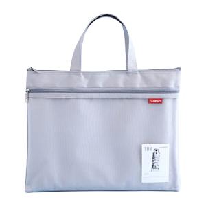 ジッパーポーチドキュメントバッグ Pendancy A4判 撥水 取っ手のついている 收納袋 2ポケット 連絡袋 ファイルバッグ ファイルケース｜ルミナスエイト ヤフー店