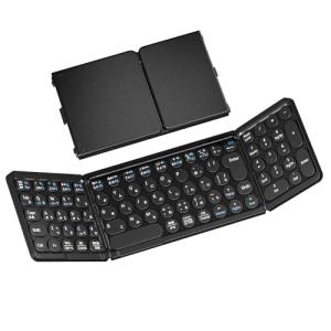 Omikamo キーボード Bluetooth 折り畳み式 ワイヤレス タッチパッド 