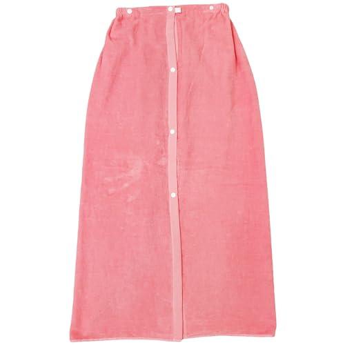 林(Hayashi) ラップタオル LLサイズ 約100×120cm シャーリングカラー 無地 ピン...