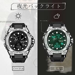 findtime 腕時計 デジタル メンズ デ...の詳細画像1