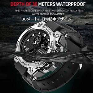 findtime 腕時計 デジタル メンズ デ...の詳細画像2