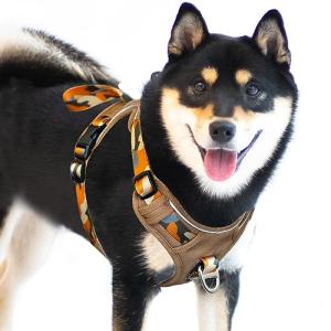 JC HOUSE 犬 ハーネス 小型犬 超軽量 引っ張り防止 「首が開けます」 簡単着脱 ソフト 犬用胴輪 負担が少ない サイズ調整可 3M夜間｜kirelab-net