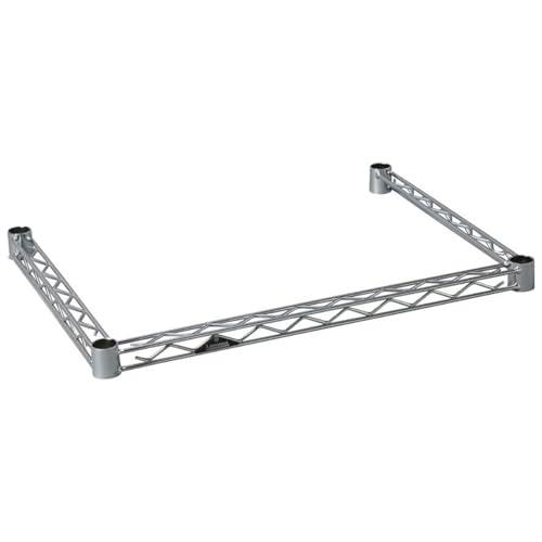 ドウシシャ ルミナス ラック スチールラック 補強パーツ コの字バー ワイヤーバー 幅61×奥行46...