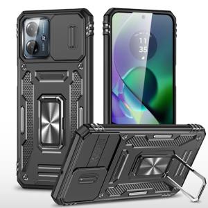 Taosan moto g64 5G / moto g64y 5G 用 ケース リング付き TPU+PC 二層構造 耐衝撃 軽量 360度回転｜kirelab-net